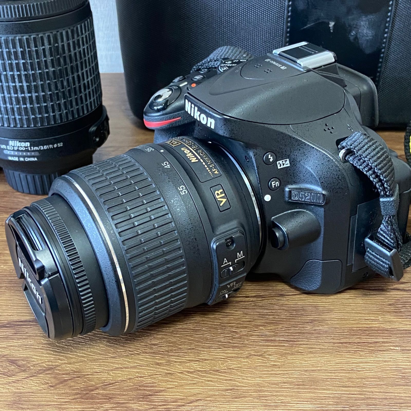 Nikon D5200 NIKKOR DX VR Wレンズキット 一眼レフ - メルカリ