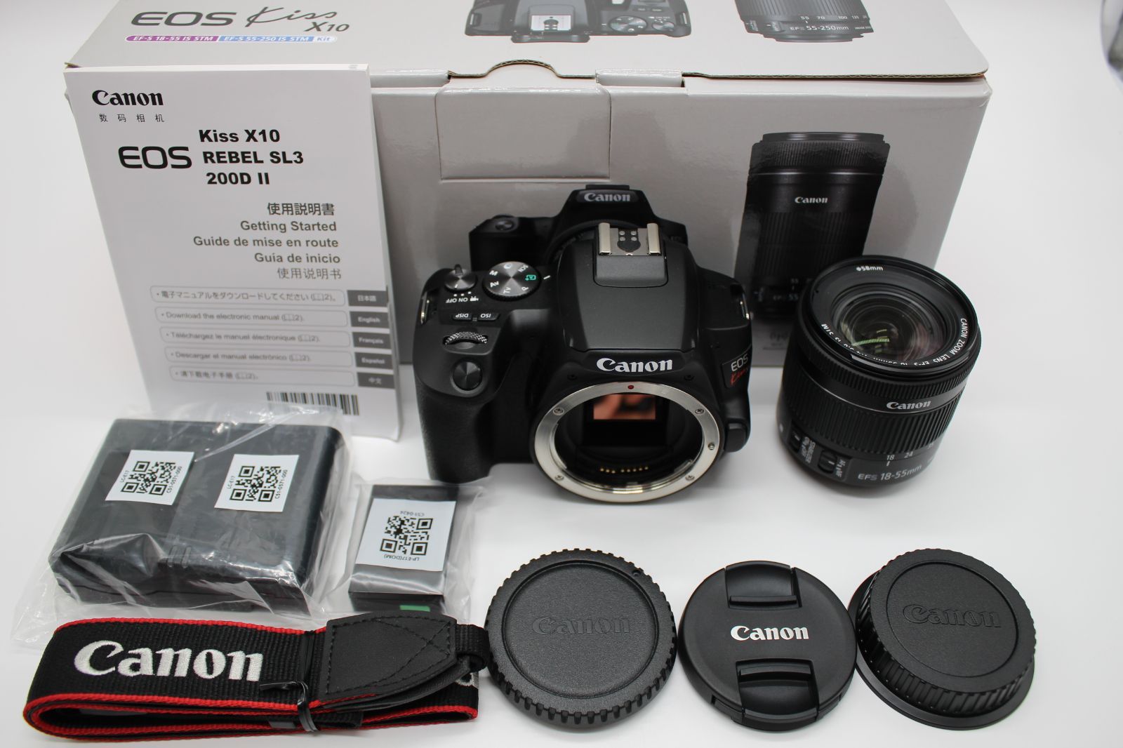 ショット数2000回!!□ほぼ新品□ CANON EOS Kiss X10 