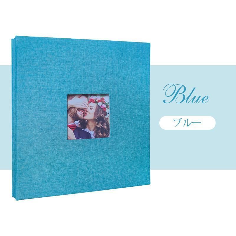 フォトアルバム 手作り アルバム 粘着 L判 フリー台紙 粘着台紙