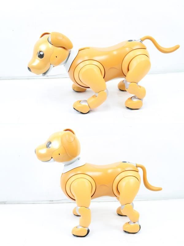 ソニー SONY アイボ ERS-1000 キャラメルエディション 限定モデル アイボーン ごはんボウル  AIBO 犬型 ロボット ペット ITC38RP1LQLW-J110-byebye re-soy-de-u-00023.jpg