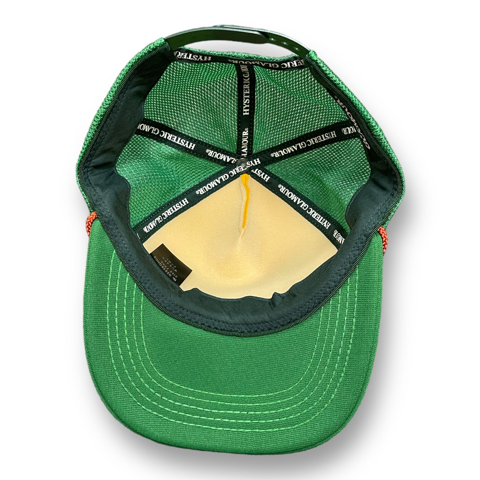 HYSTERIC GLAMOUR（ヒステリックグラマー）の「ロゴ刺繍 ローキャップ