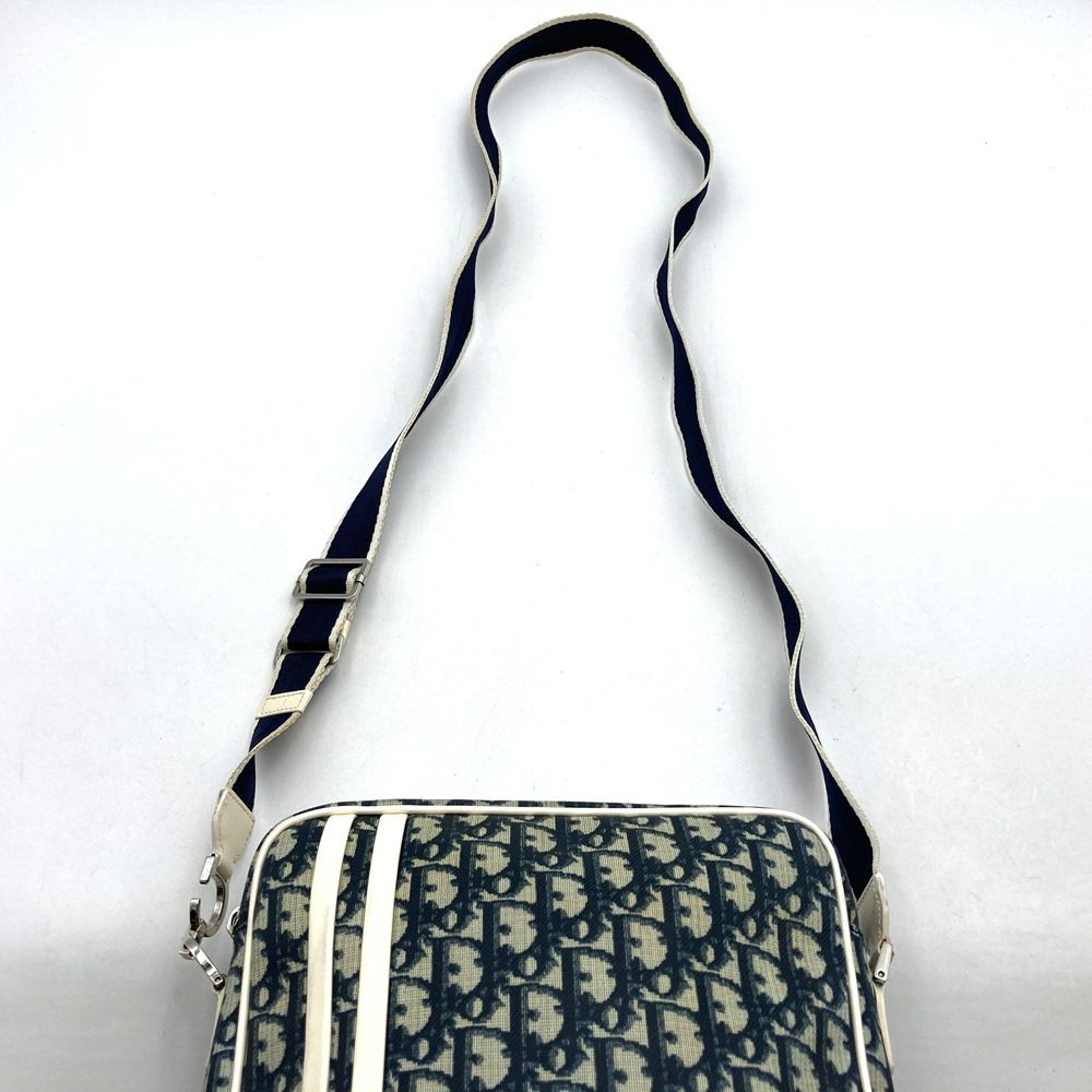 Dior ディオール ショルダーバッグ トロッター PVC エナメル