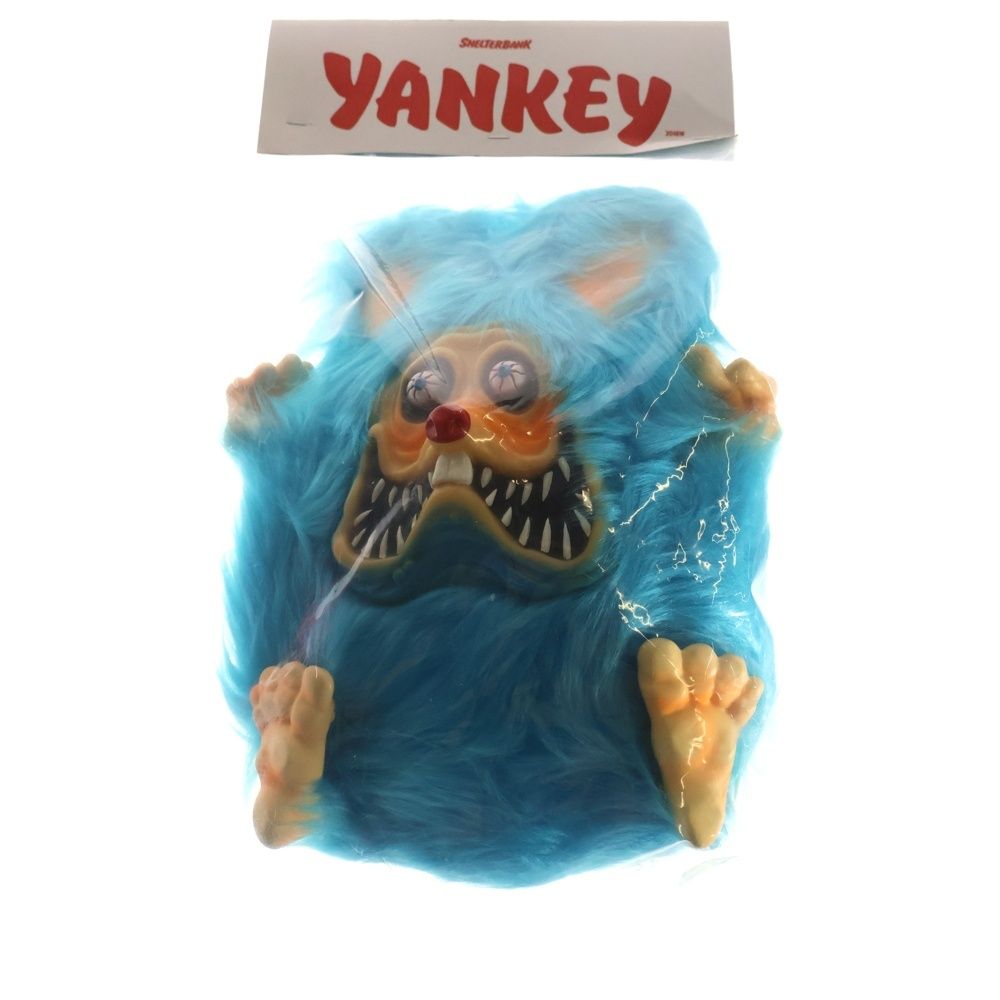 MEDICOM TOY メディコムトイ 2018 SHELTERBANK YANKEY シェルターバンク ヤンキー ソフビ フィギュア ブルー