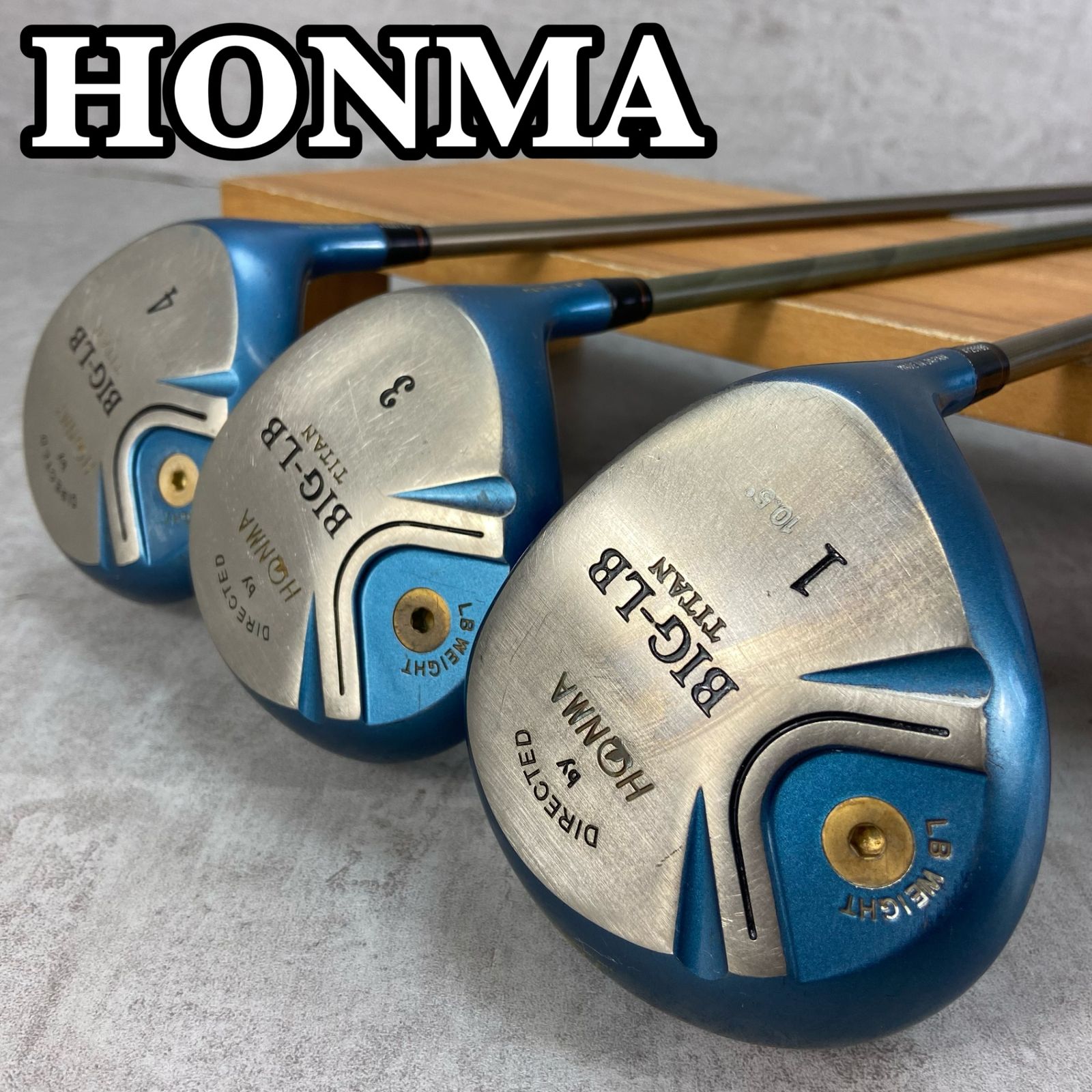 ホンマドライバー フェアウェイウッド 3本セット ホンマドライバー フェアウェイウッド 3本セット