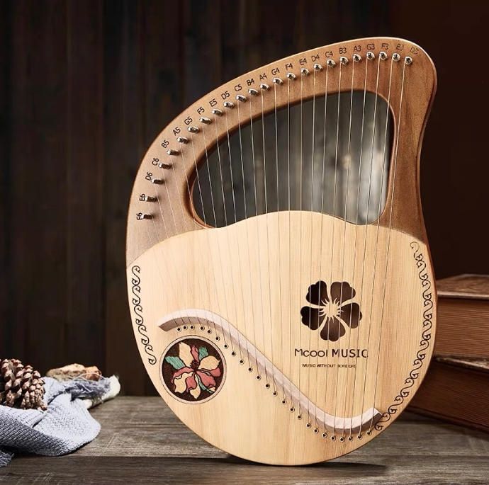 美品】JINGZI MUSIC ライアーハープ 24弦 ミニハープ JINGZI MUSIC