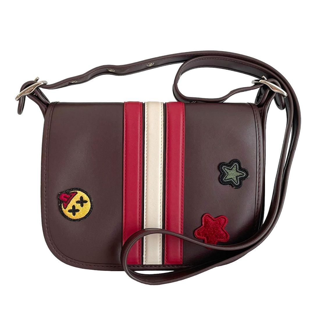 COACH コーチ F11801 ヴァーシティ ショルダー斜め掛け チャーム 