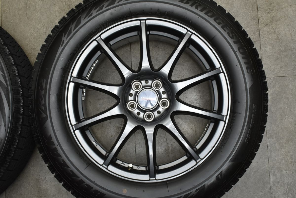 【送料無料】【Aクラス純正サイズ】ユーロテック 17in 7J +48 ブリヂストン ブリザック VRX2 225/45R17 ベンツ Bクラス CLA W176W246C117 ブリザック 新品プジョー リフター スタッドレスタイヤ ホイール4