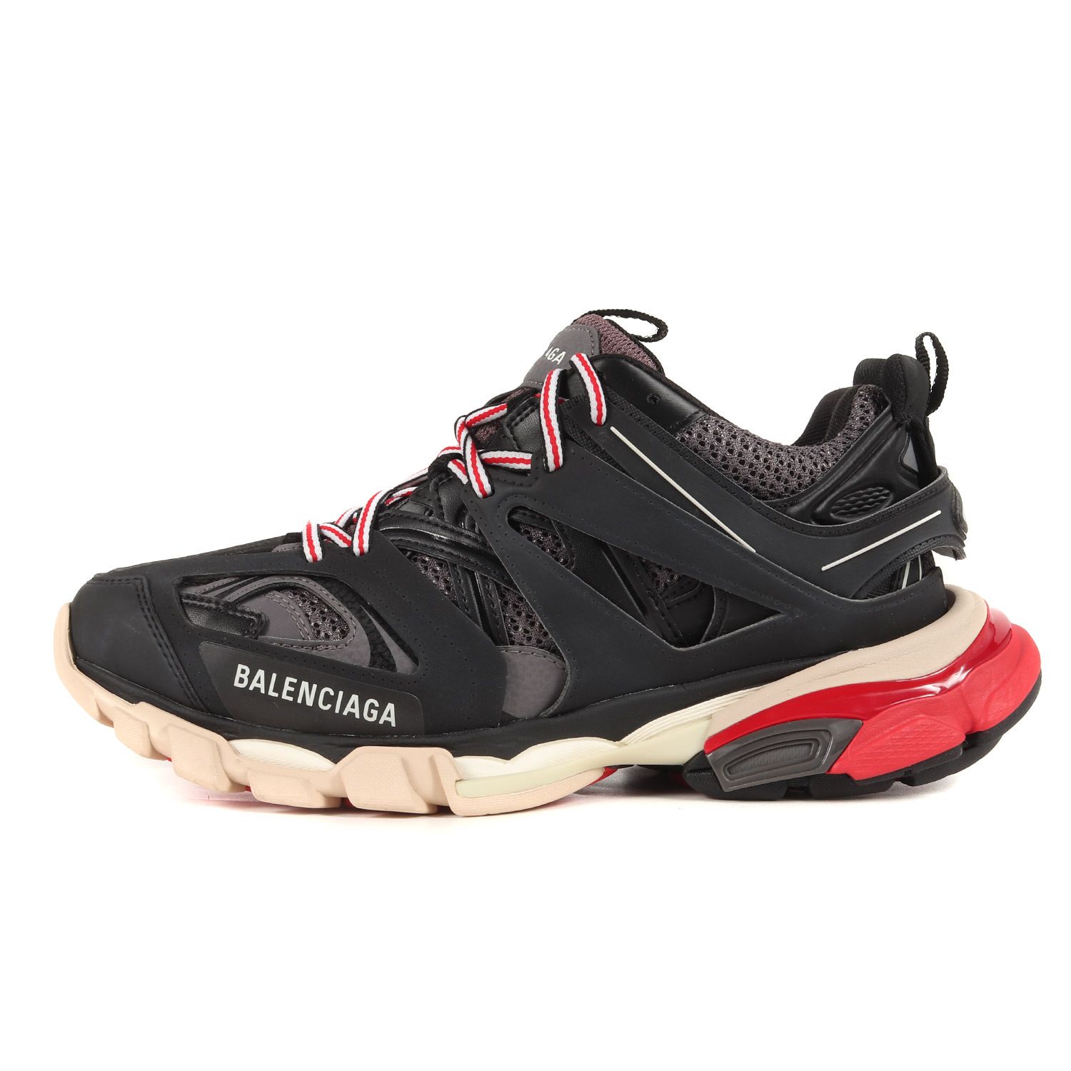 美品 BALENCIAGA バレンシアガ サイズ:40 トラック トレーナー TRACK TRAINERS SNEAKER 542023  ダッドスニーカー ブラック 黒 ローカット スニーカー シューズ 靴【メンズ】 - メルカリ