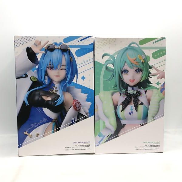 【タイトーナムコ限定】あおぎり高校 ぷわぷわぽぷら フィギュア 未開封 ６個 あおぎり高校 1/7スケールフィギュア ぷわぷわぽぷら タイトーナムコ