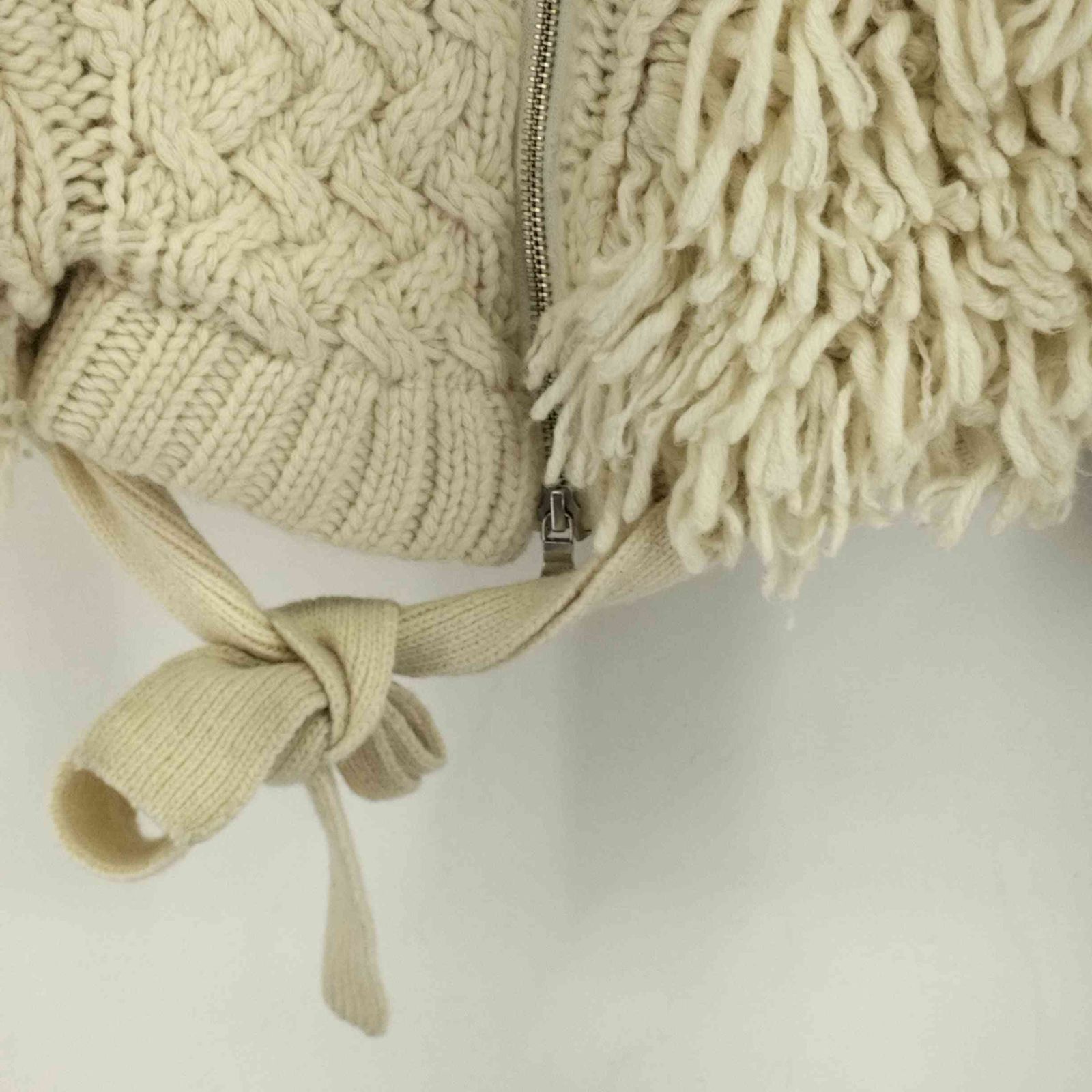 ELENDEEK(エレンディーク) ケーブルバードライダースカーディガン