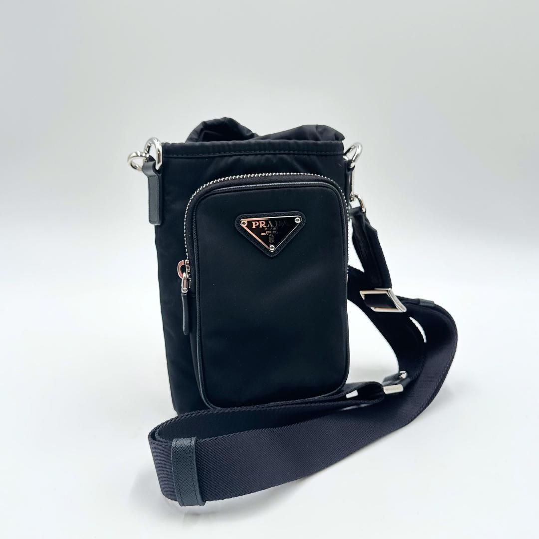 送料無料 極美品】Prada メルカリ - スマホショルダーバッグ ReNylon バッグ