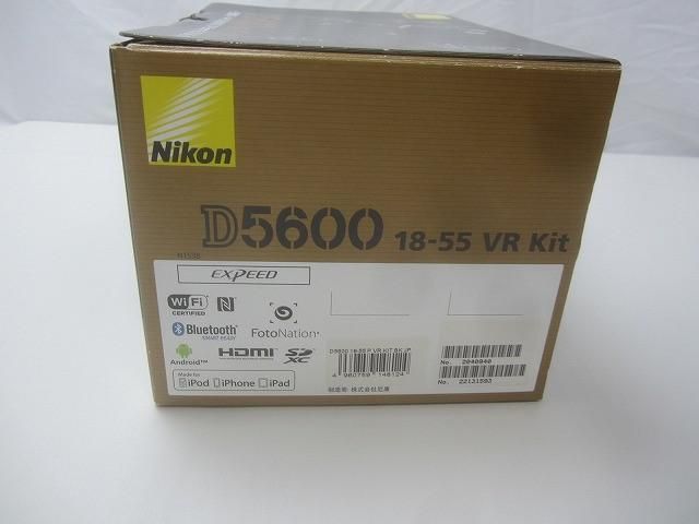 品 家電 Nikon D 5600 DX VR AF P 18 55 mm F 3 5 6 G 一眼レフカメラ