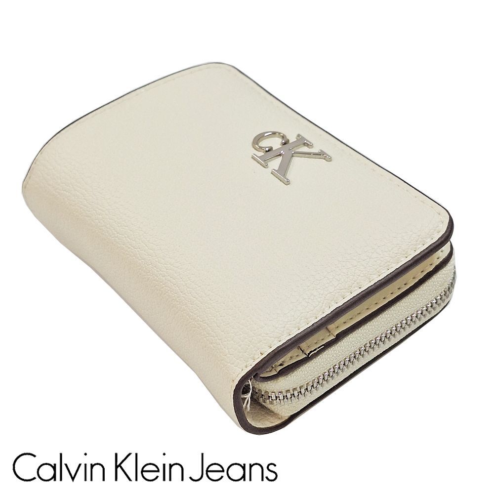 未使用品★ カルバンクライン ジーンズ　コンパクト　折り財布　★ Calvin Klein Jeans カルバンクライン ジーンズ 財布 折り財布