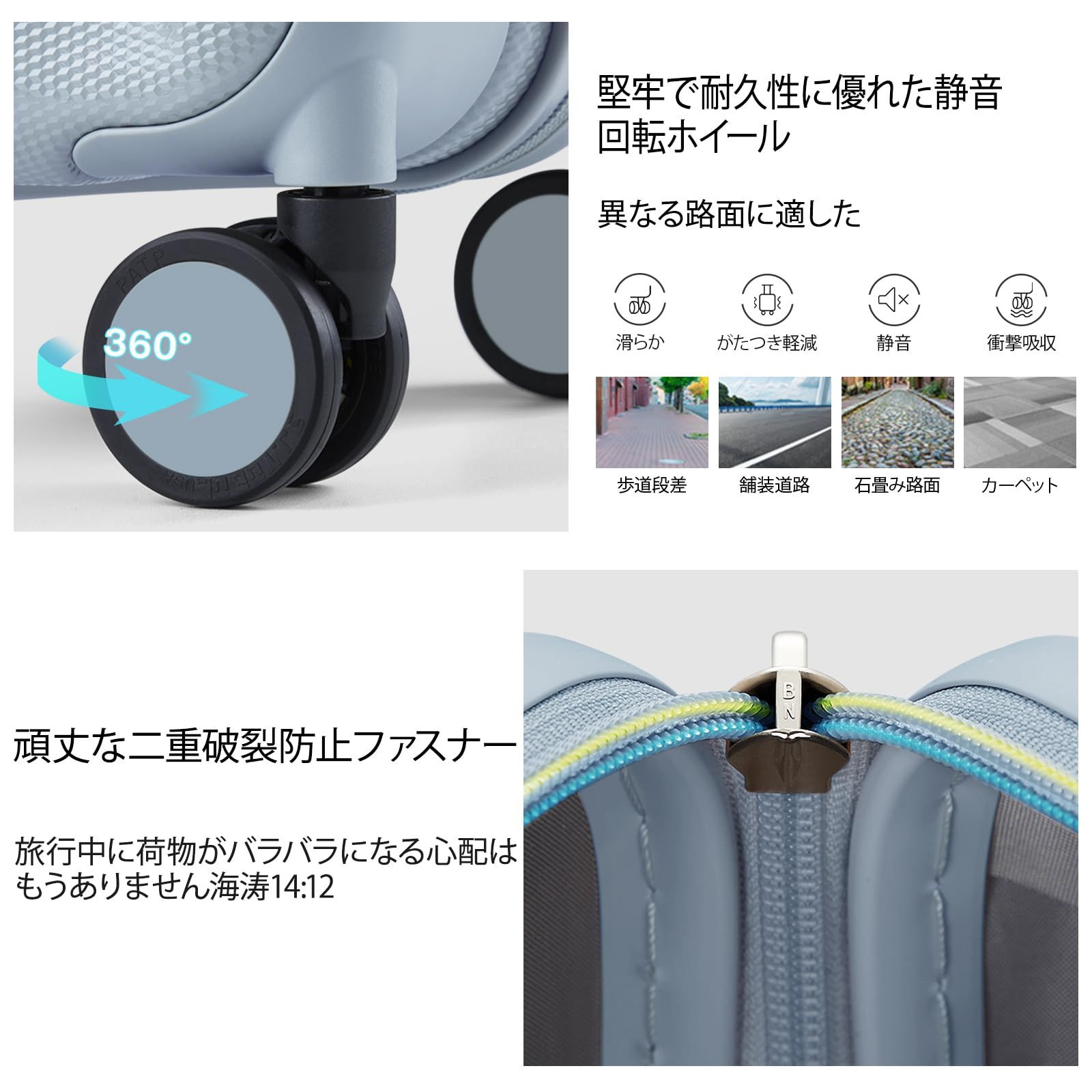 耐衝撃PC材質 20インチです