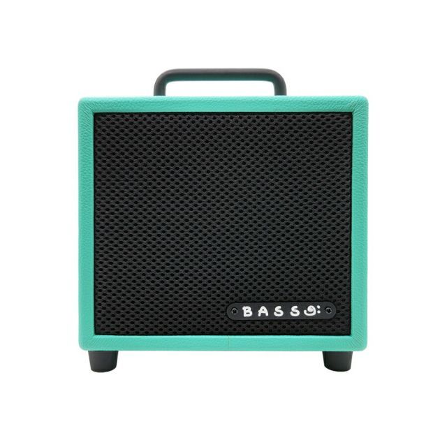ベース アンプ MODEGEAR MINI-B グリーン 小型 超軽量 低音域もしっかり再 生できる家庭用ベースアンプ KHP001 ヘッドホン クロス