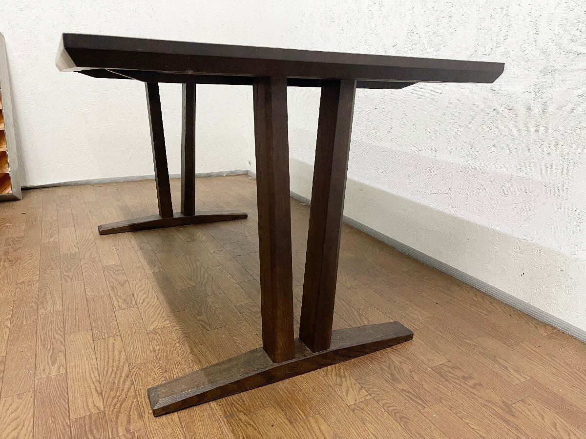 カリモク Karimoku ダイニングテーブル DT8401 K008 食卓机 和モダン 机 天然木 幅135cm 4人掛け 定価19万円 貝1268 MARWIL-DEMENAGEMENTS_CH