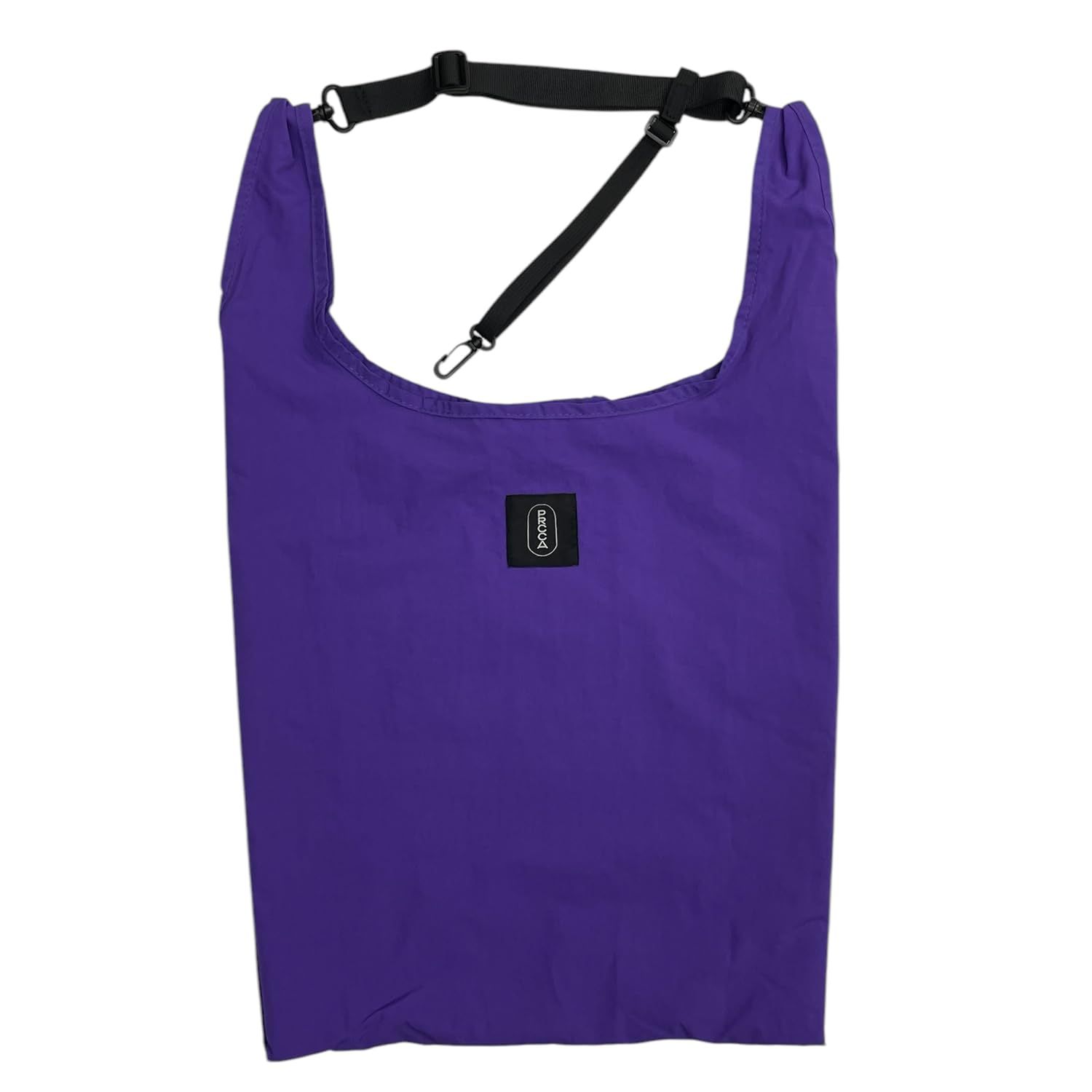 PRCCA プレッカ ずれないサコッシュ M｜クロスベルトで体にフィット 揺れない ズレない 走りやすい斜めがけバッグ 軽量 コンパクト 撥水 皺ナイロン 自転車 ポタリング ロードバイク 散歩 エコバッグ マルシェバッグ ショッピングバッグ