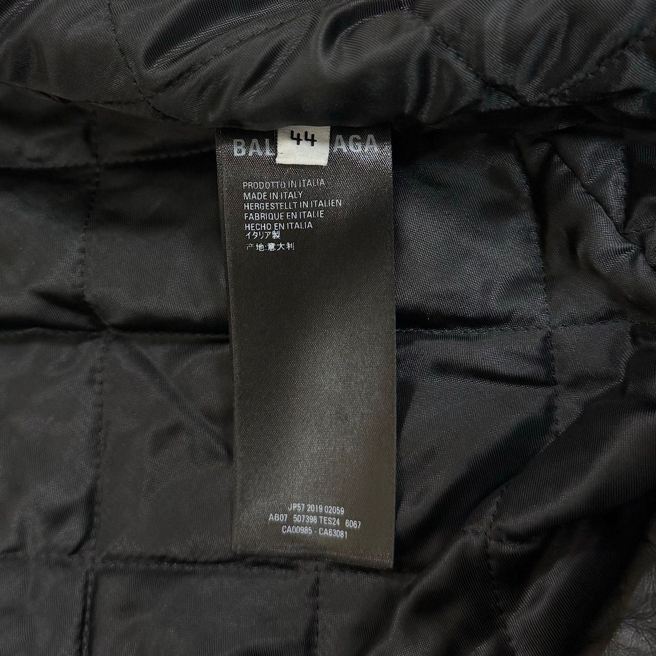 国内正規 BALENCIAGA ユーズド加工 ロゴ ペイント ダブル レザー 国内正規 BALENCIAGA ユーズド加工 ロゴ ペイント ダブル レザー
