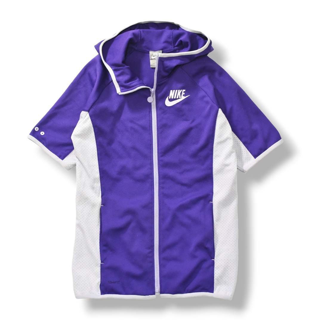 00s NIKE トラックジャケット ジャージ 古着 ナイキ Y2K 紫 00年代 NIKE atheletic dept. ナイキ ジャージ トラック