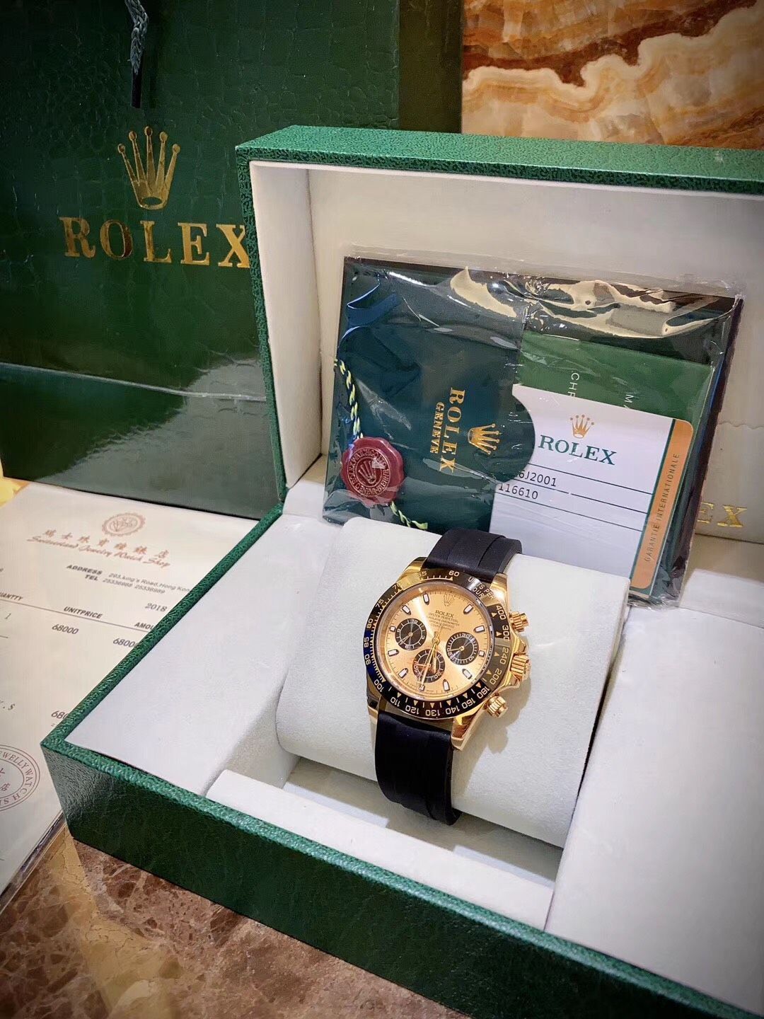 今日 ROLEX ロレックス 余文楽ウエディングインスパイアド ゴールドデイトジャスター メンズ - レディース 腕時計