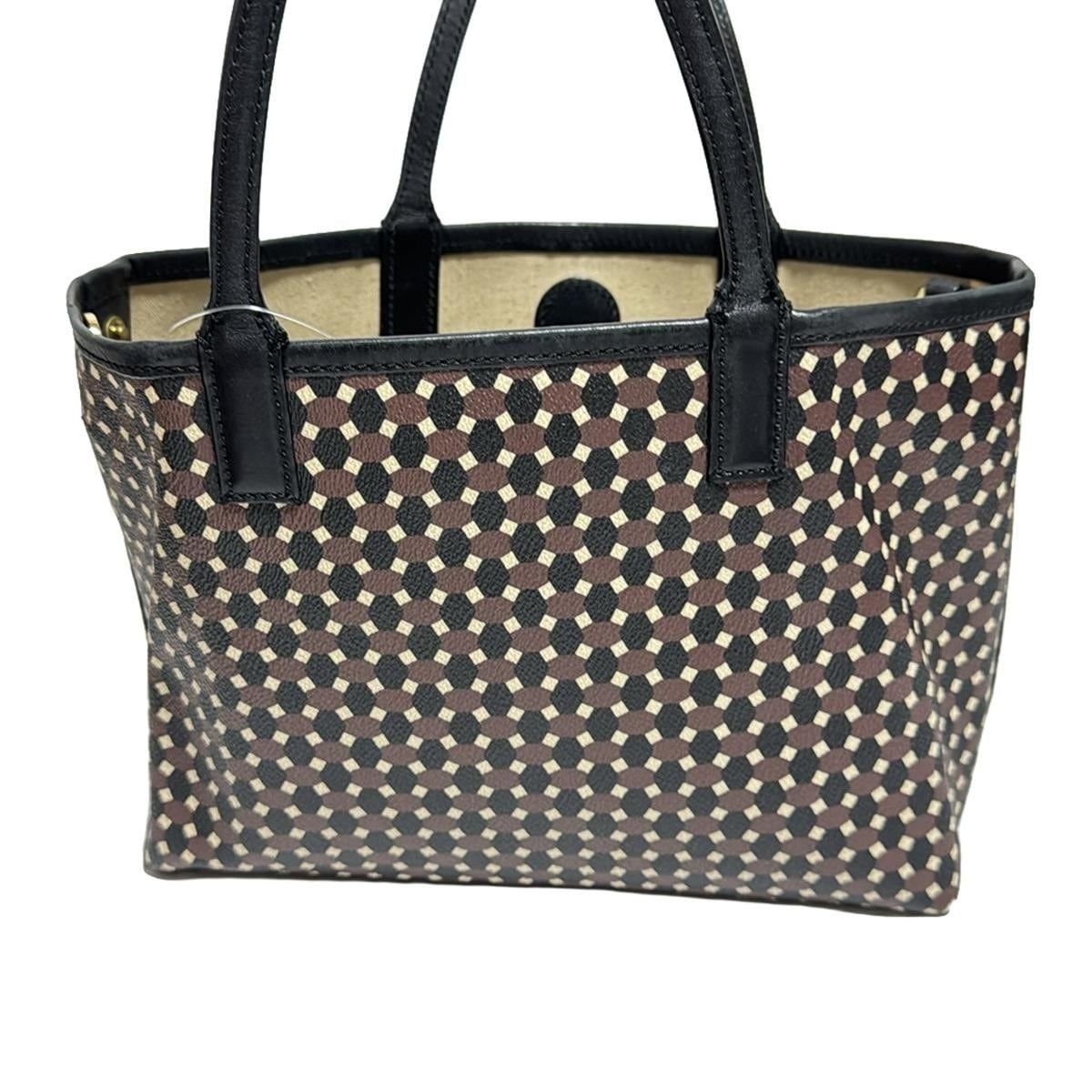 【美品】トリーバーチ トートバッグ レザー シボ革 肩掛け 黒 A4可 通勤 トリーバーチ トートバッグ - 黒 レザー トリーバーチ トートバッグ