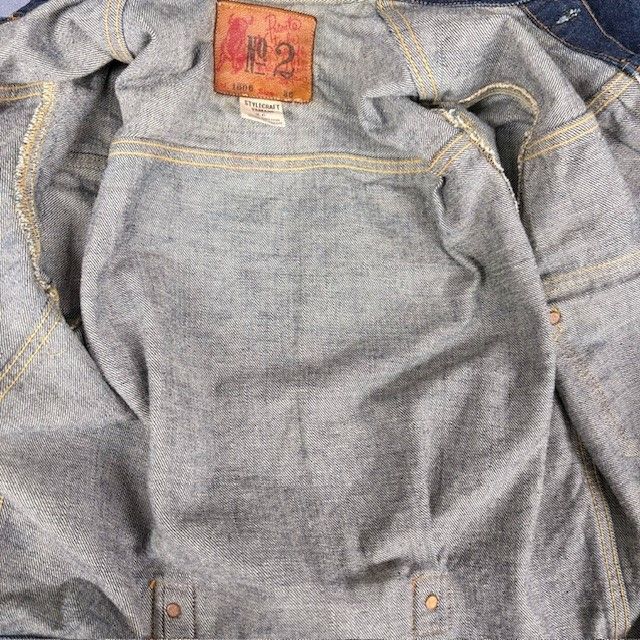 EVIS 初期 STYLECRAFT 水牛パッチ №2 lot1506 1stタイプ 赤耳