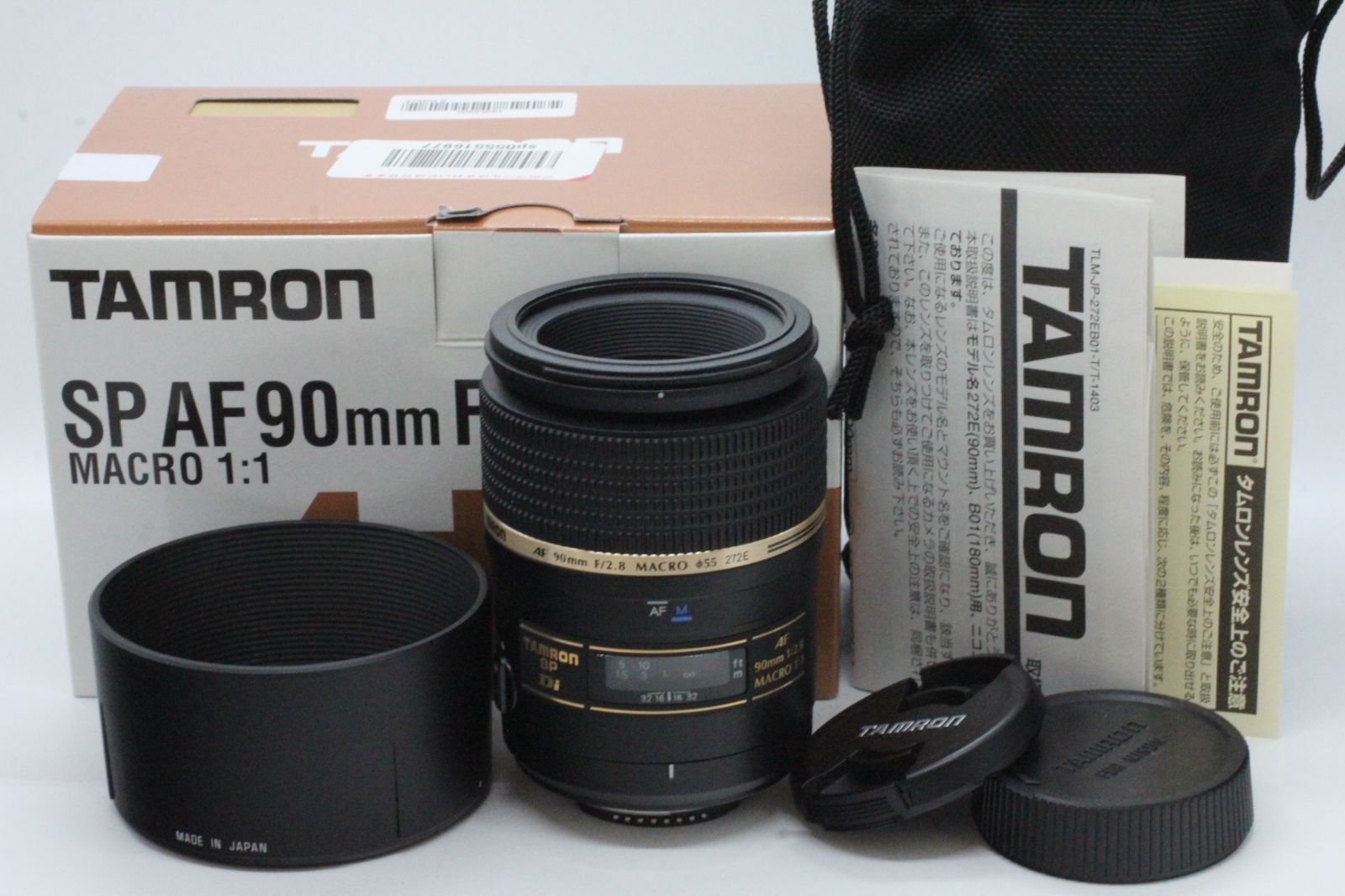 Tamron sp af90mm f2 8 di macro 1 1 272enii