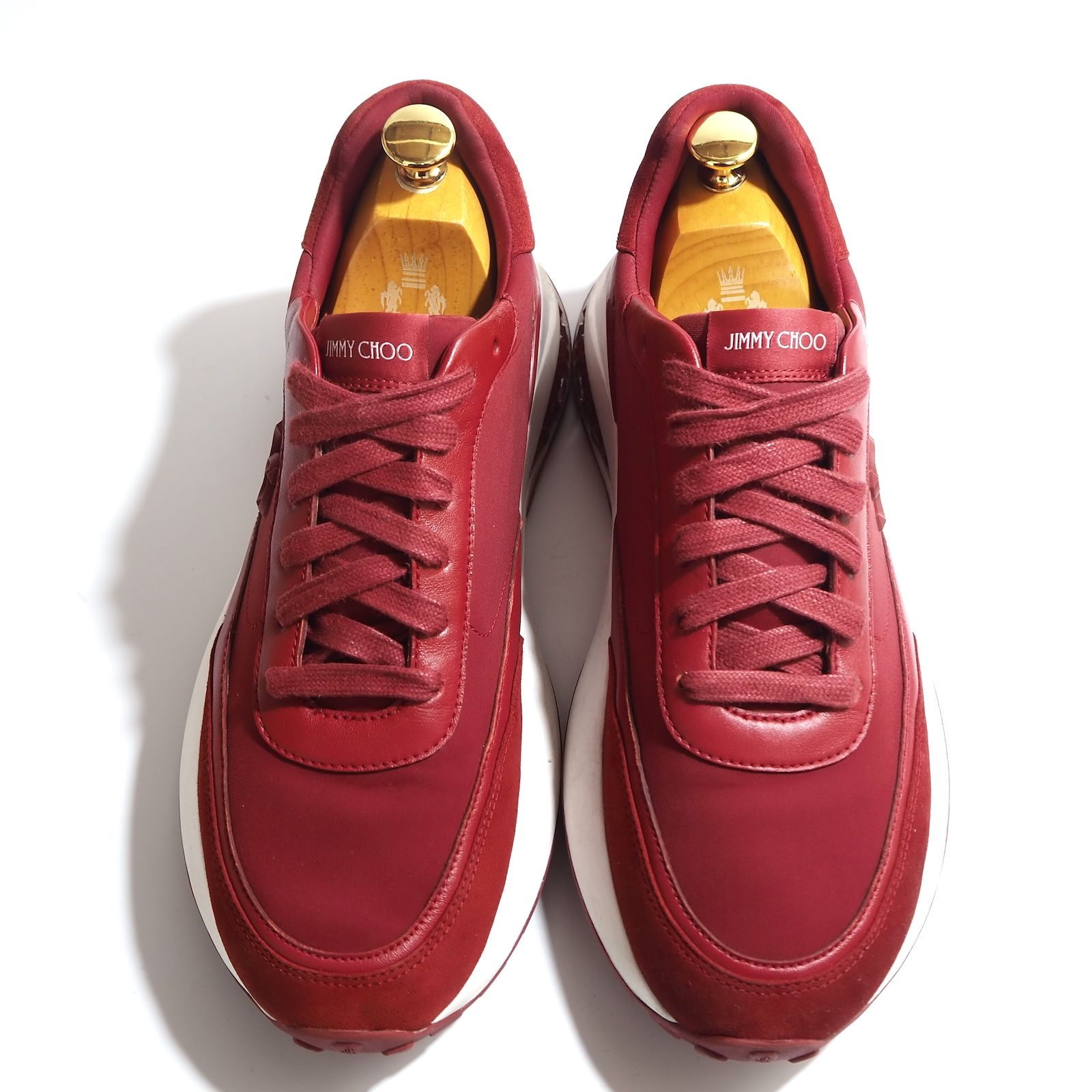 ジミーチュウ JIMMY CHOO 21AW Memphis レザー スニーカー 42 27 ジミーチュウ JIMMY CHOO 21AW Memphis レザー スニーカー 42 27