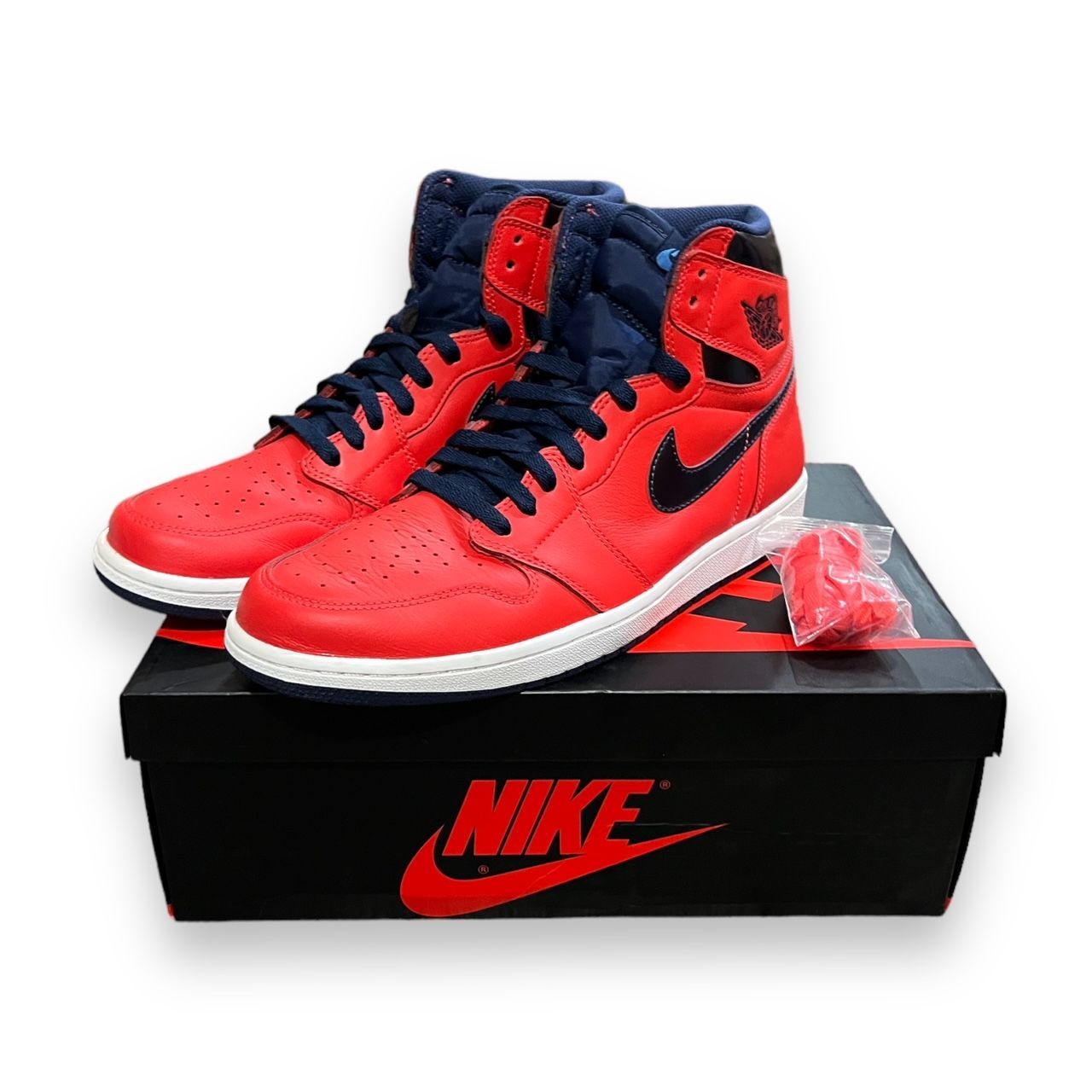 希少 NIKE AIR JORDAN 1 RETRO HIGH OG DAVID LETTERMAN 555088-606 