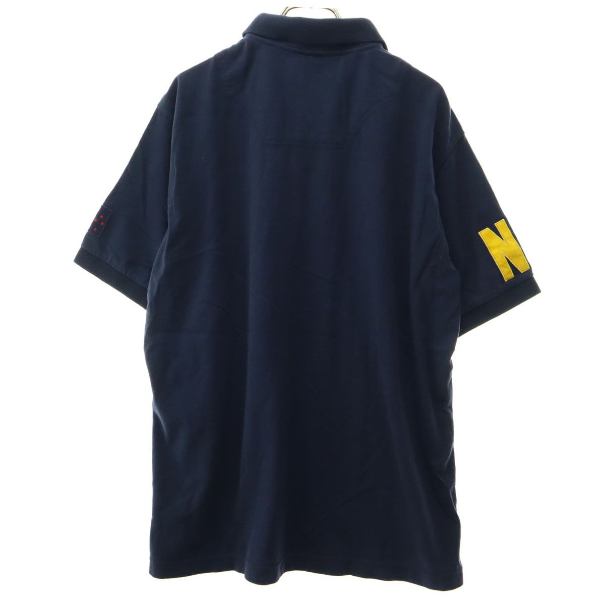 Canterbury 半袖 スタンドカラー ポロシャツ ネイビー Mサイズ 新品 Canterbury 半袖 スタンドカラー ポロシャツ ネイビー Mサイズ