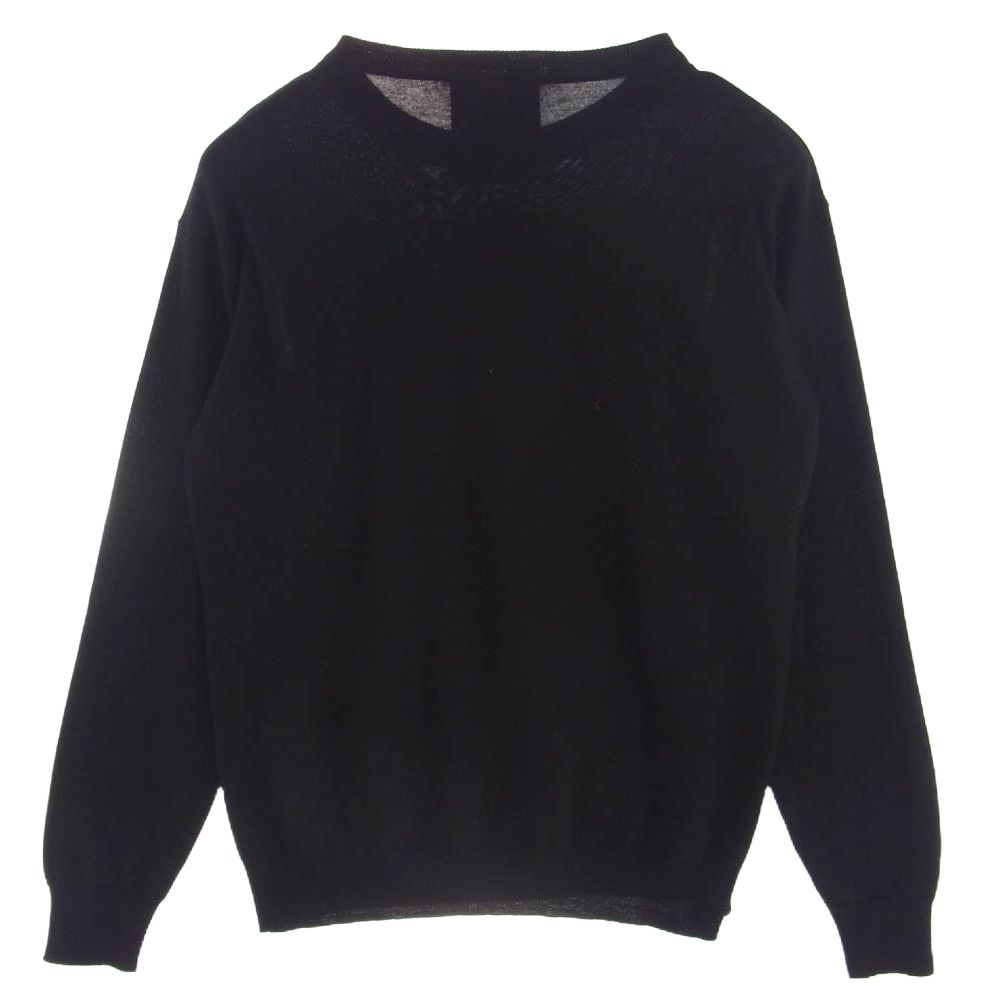 MOSCHINO モスキーノ イタリア製 BEAR ベア 安全ピン ロゴ ニット  