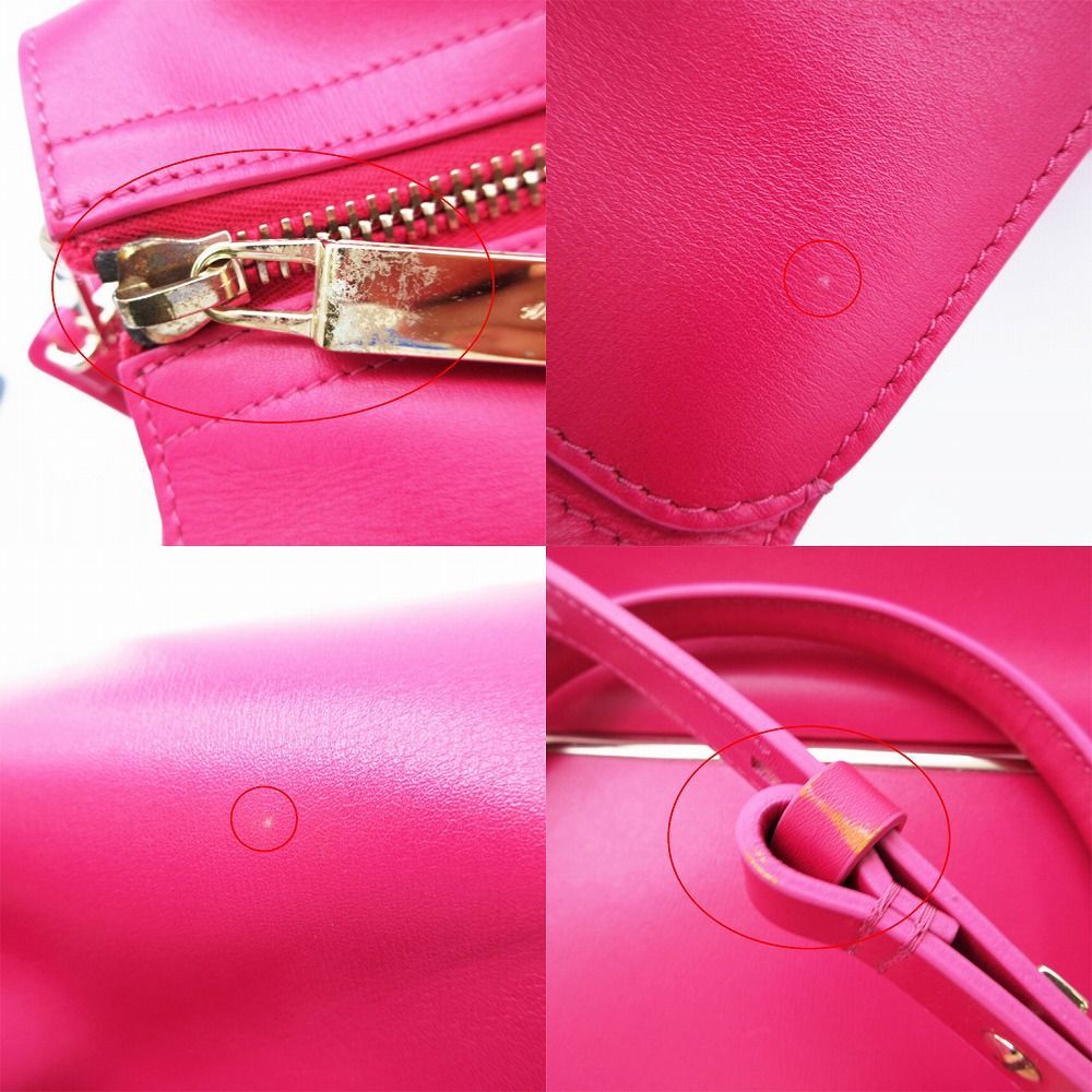【美品】Roger Vivier スクエアバックル トートショルダーバッグ Roger Vivier ロジェヴィヴィエ スクエアバックル 2WAY トート