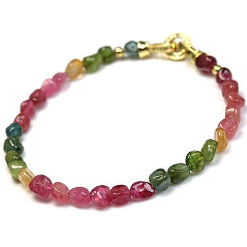 K1379〕Tourmaline トルマリン ブレスレット - メルカリ