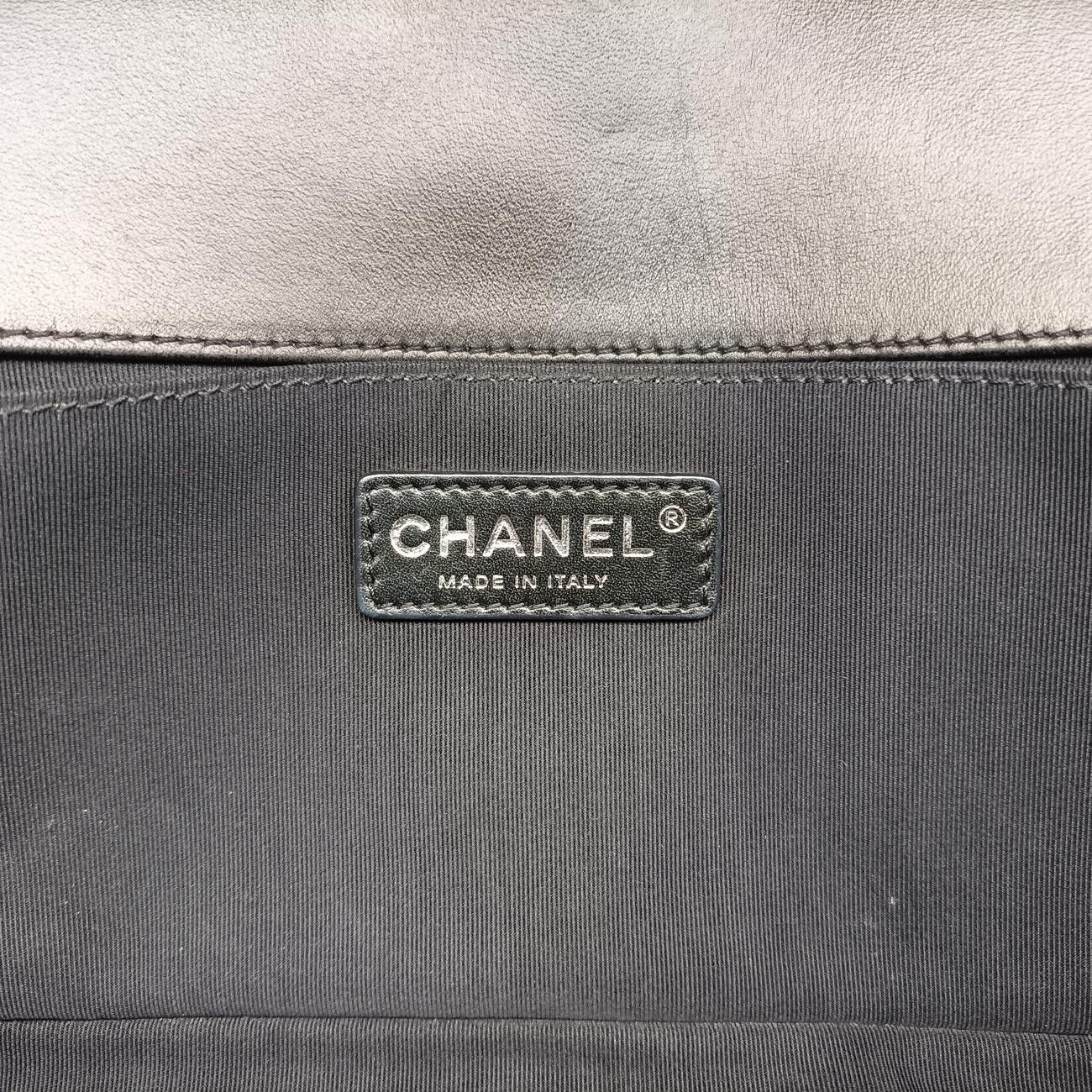シャネルChanelボーイシャネルブラックラムスキンA6708619140188