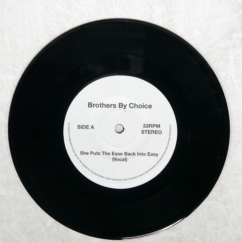 BROTHERS BY CHOICE SHE PUTS THE EASE.. Brothers By Choice - She