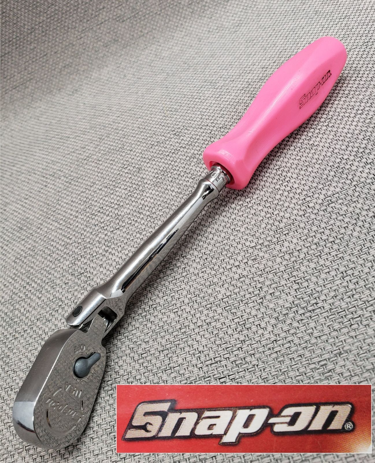 SNAP-ON 1|4フレックスラチェット ピンク