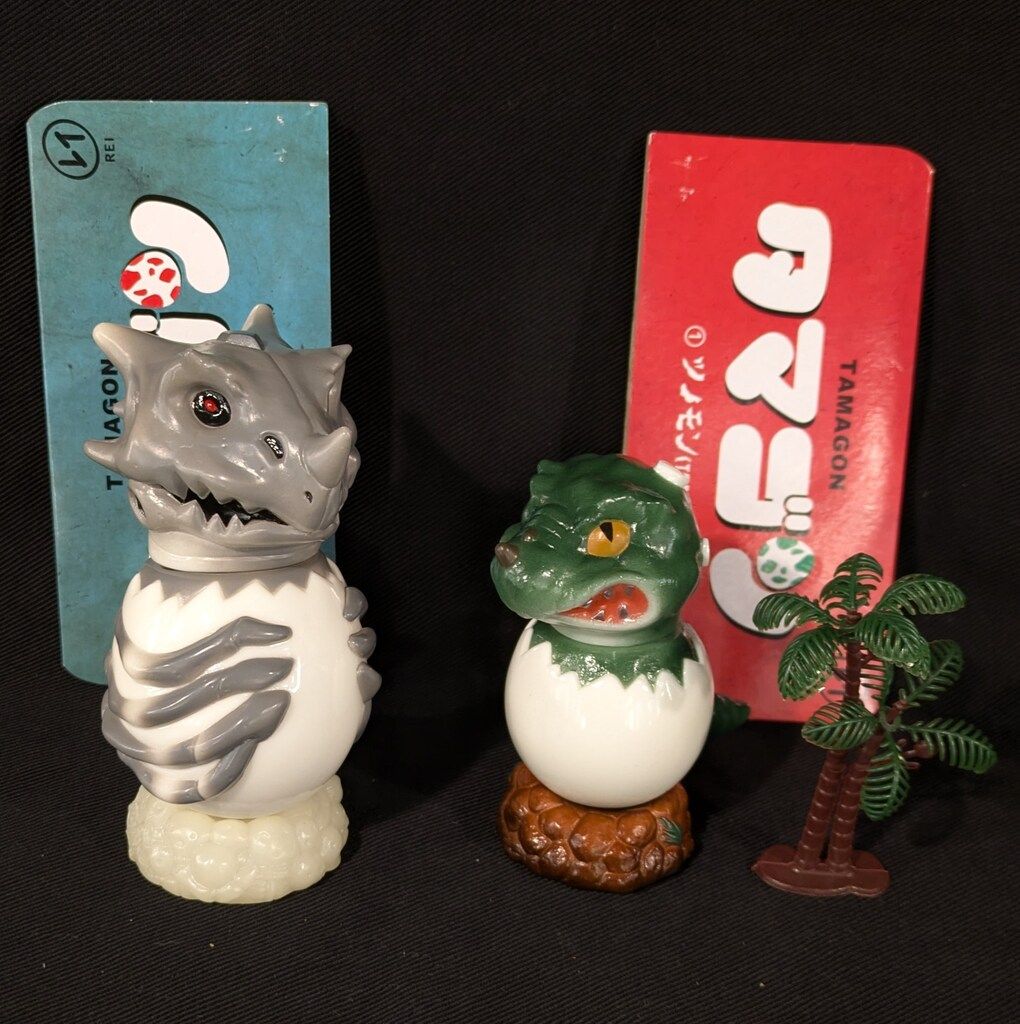 REI タマゴン ①ツノモン＆②ホネゴンセット