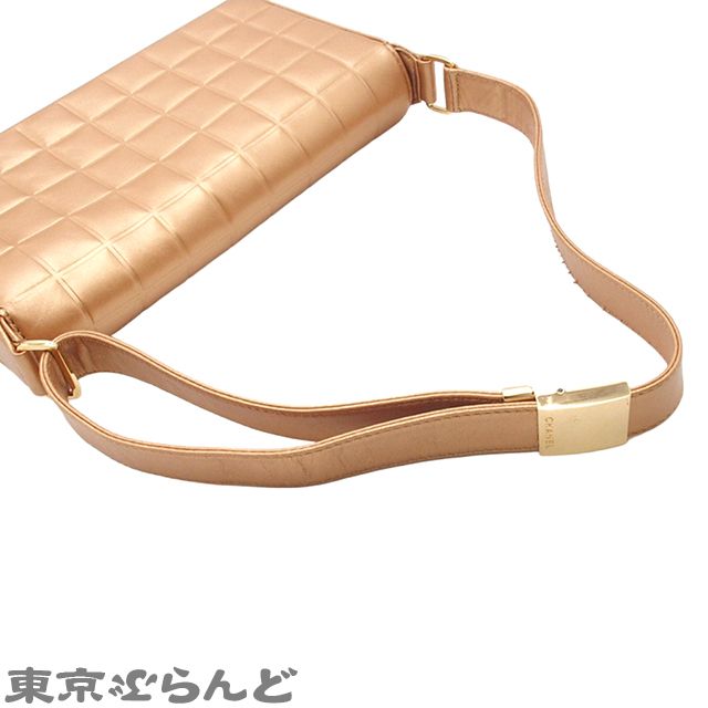 シャネル CHANEL チョコバー ココマーク ショルダーバッグ 6番台