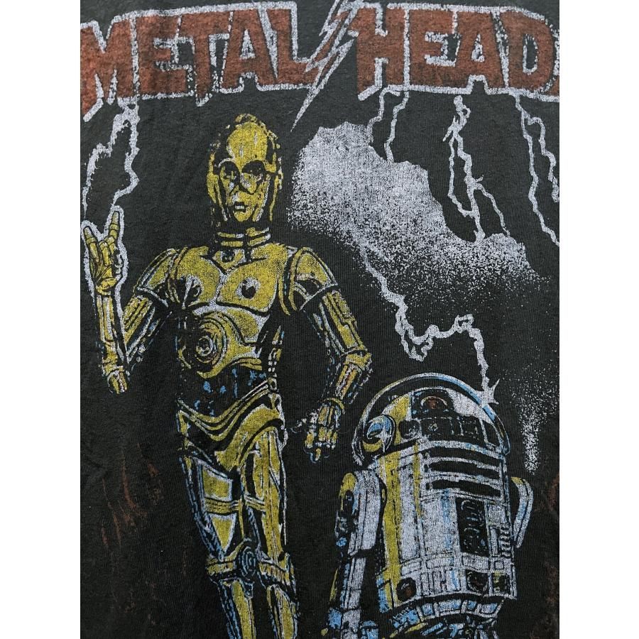 USA製 JUNKFOOD スターウォーズ C-3PO R2-D2 Tシャツ S ヘビメタ