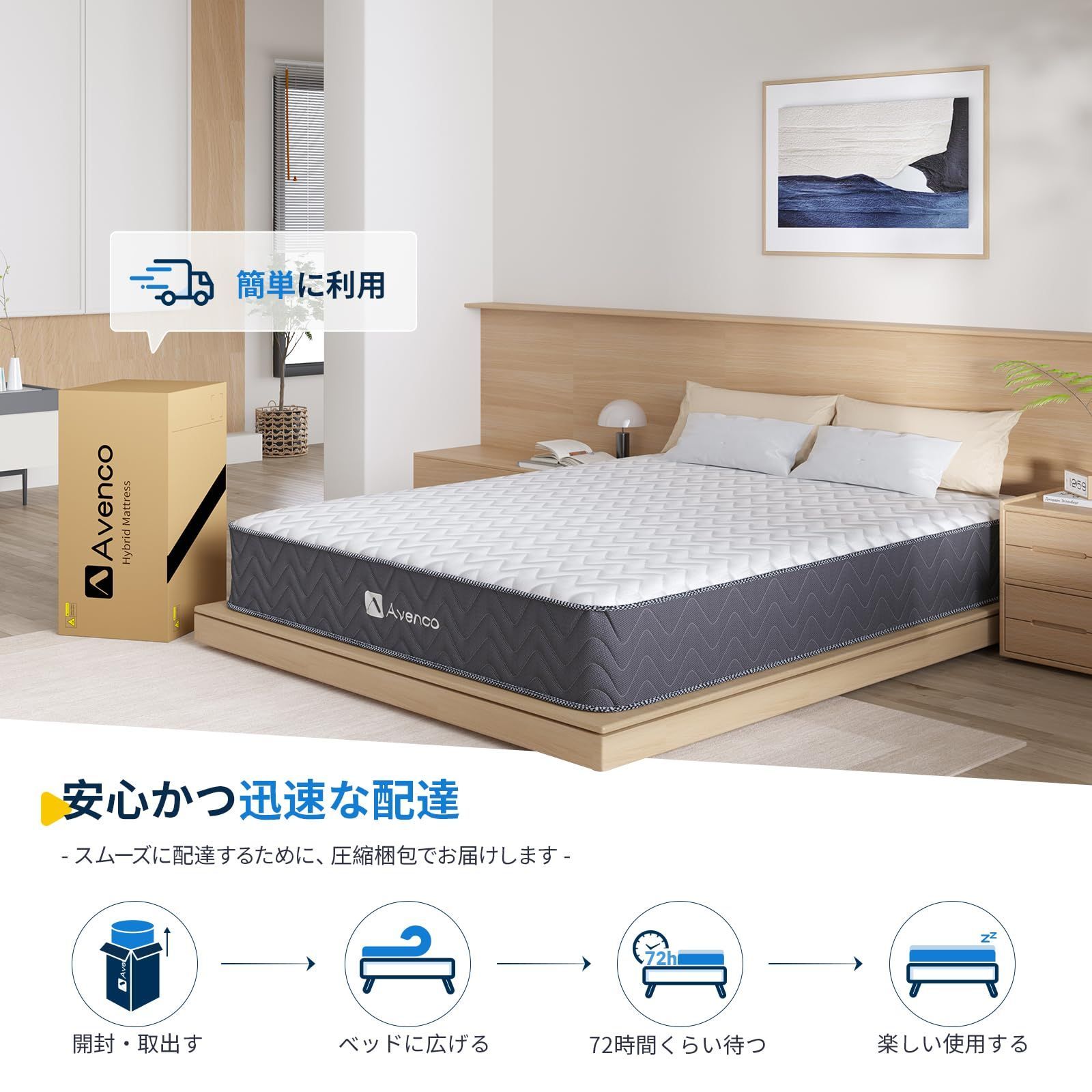 ベッドマットレス