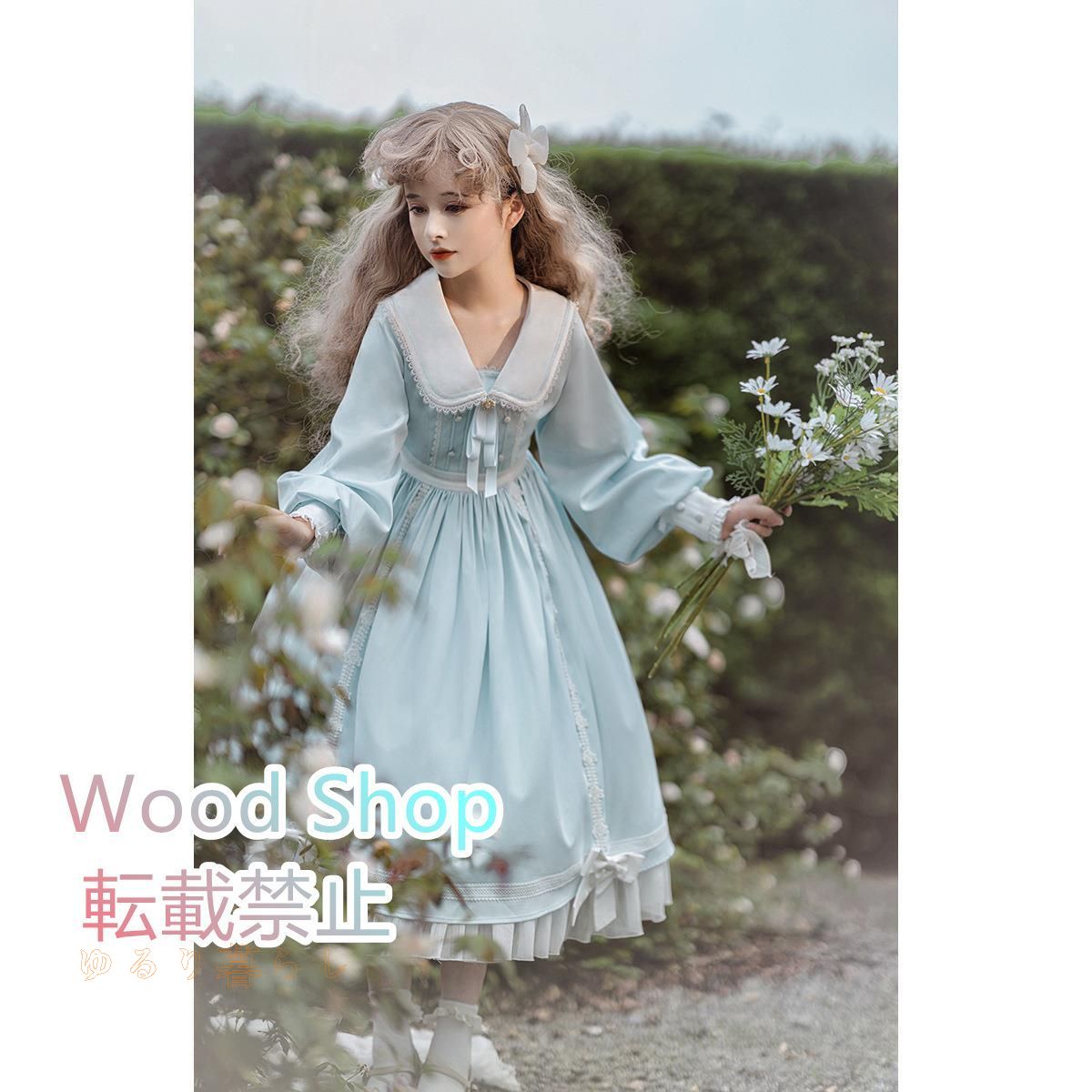 OP Lolita オリジナルデザイン カワイイデザイン ロリータワンピース OPドレス S～Lサイズ 高品質 コスプレ 衣装 イベント 撮影用 イベント 文化祭 メイド喫茶 メイドカフェ コスチュー WWW_TRAVELLANDINDIA_COM