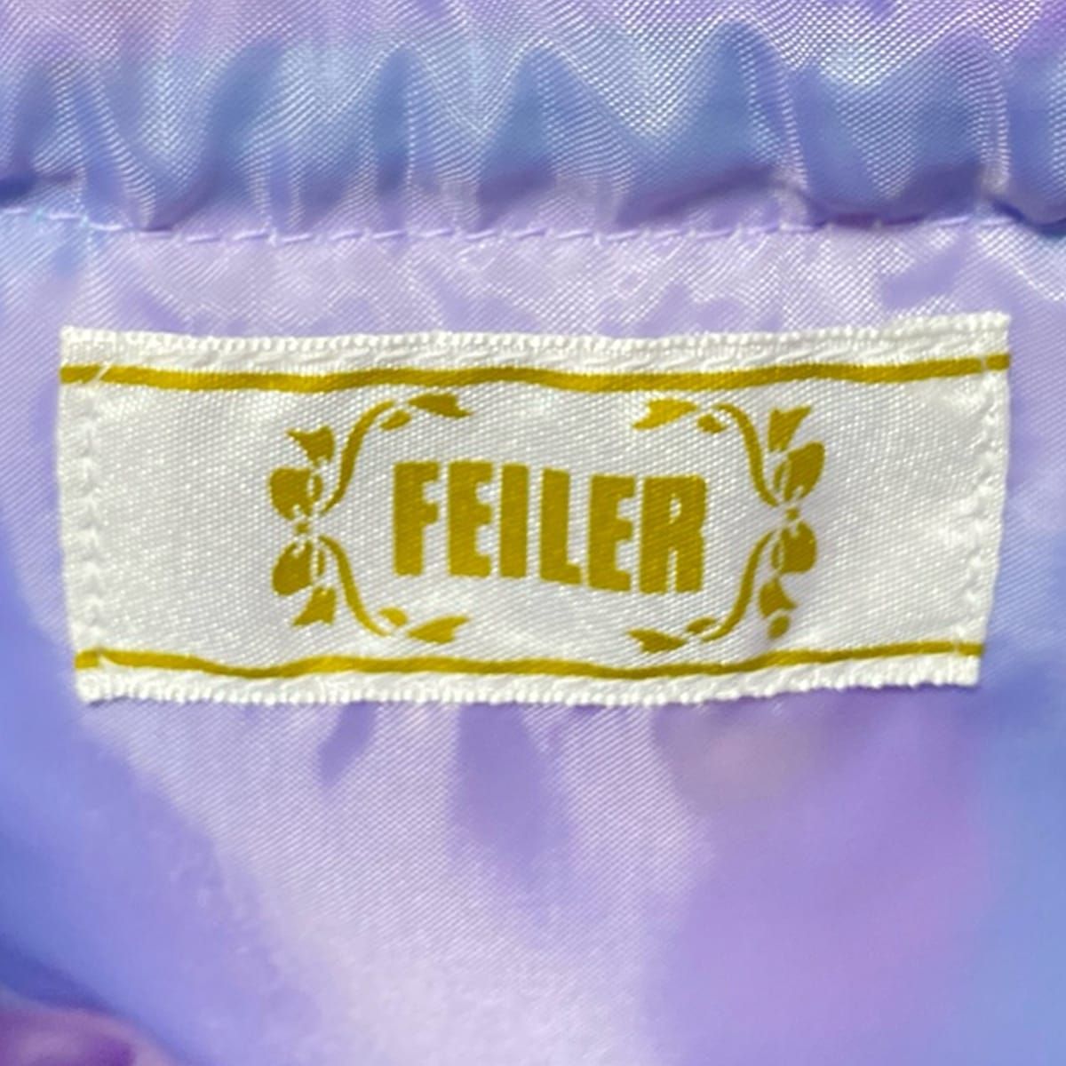FEILER(フェイラー) ポーチ - ライトグリーン×白×マルチ シナモロール 