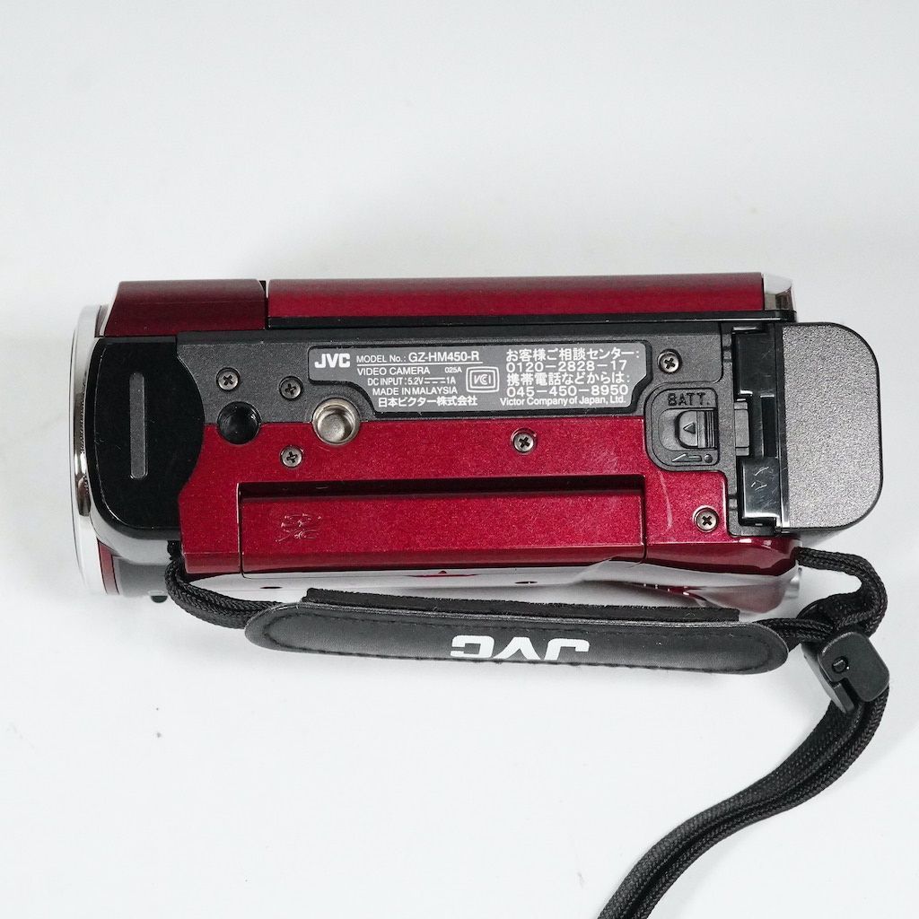 JVC Victor Everio GZ-HM450-R レッド 動作OK 返金保証 /2068