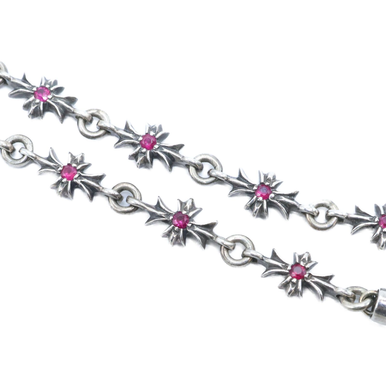 Chrome Hearts クロムハーツ 925 TNY E CH PLS RUBY タイニーE CH 