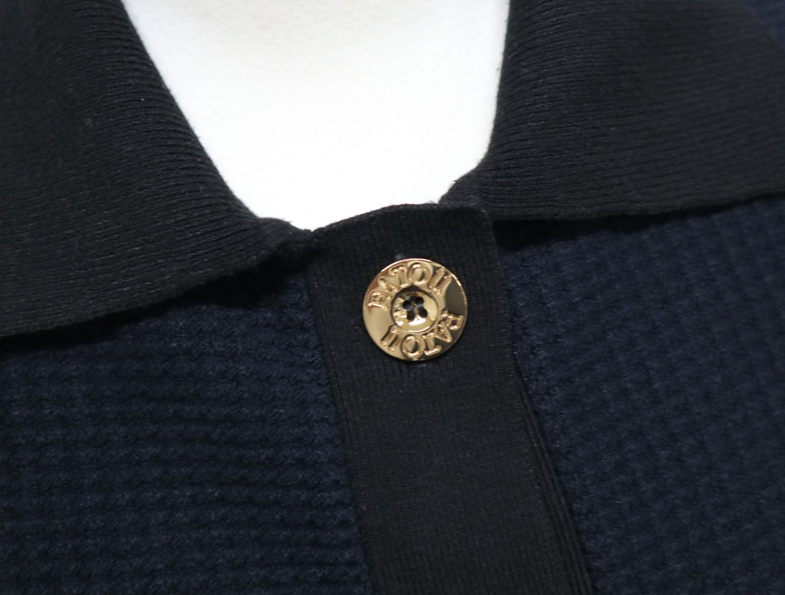 新品 PATOU 半袖ニット ネイビーブラック M 楽天市場】PATOU パトゥ