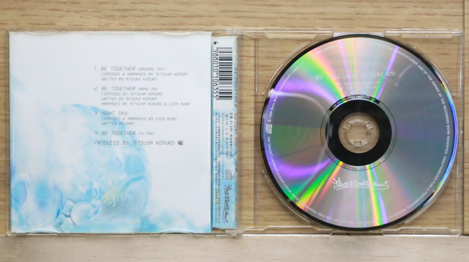 あみ様 S 国内盤CD☆鈴木あみ /Ami Suzuki□ BE TOGETHER □4988010106355