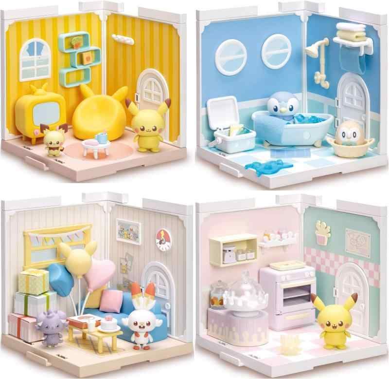 タカラトミー TAKARA TOMY 4点セット ポケ モン ポケ ピース ハウス
