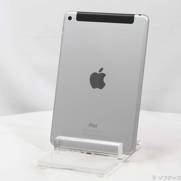 中古品〕 iPad mini 4 128GB スペースグレイ MK762J／A auロック解除