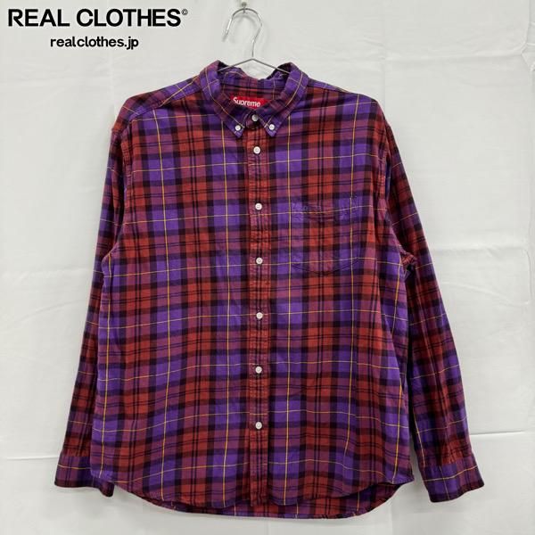 Supreme 24aw プレイドチェックフランネルシャツ Supreme/シュプリーム【24AW】Plaid Flannel Shirt/プレイド