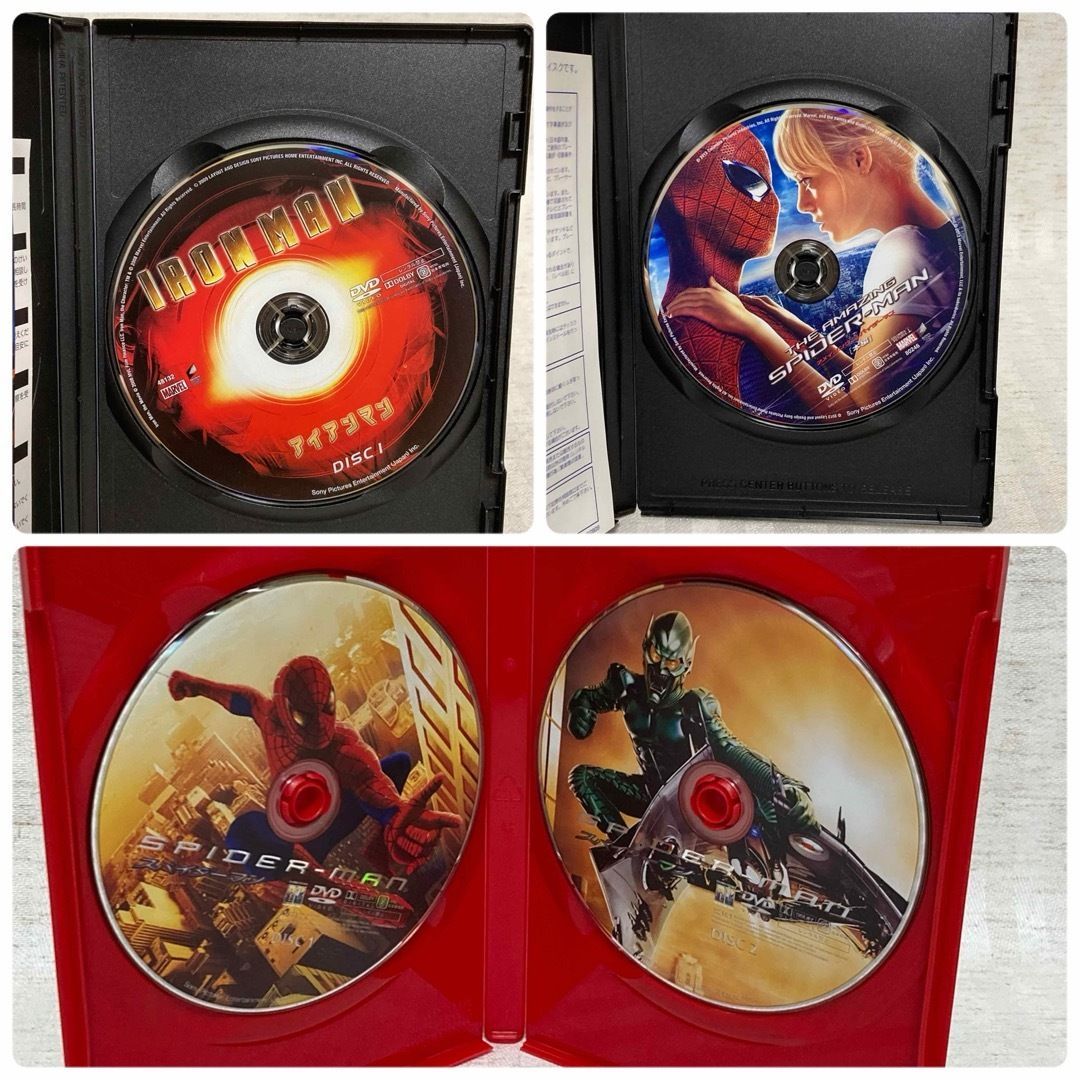 DVD アベンジャーズ アイアンマン スパイダーマン マーベル DVD